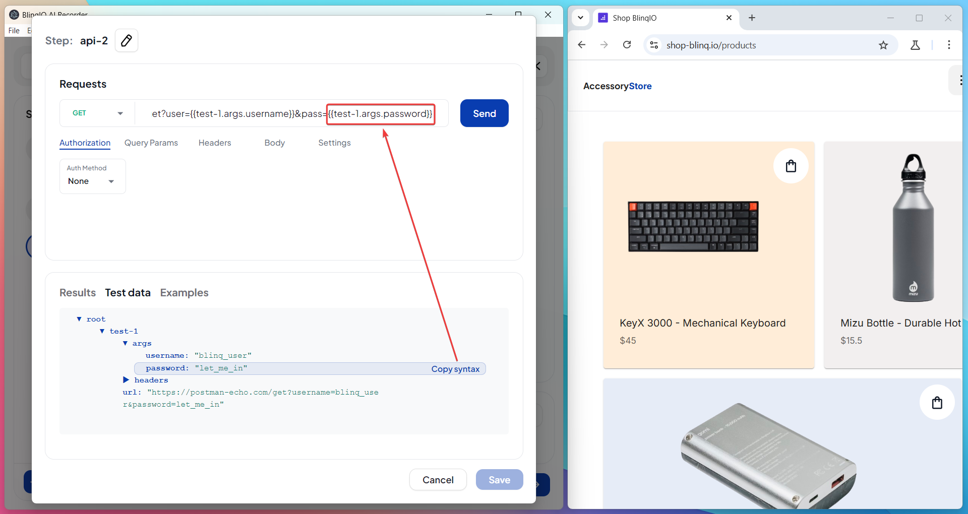 Using Response in Headers